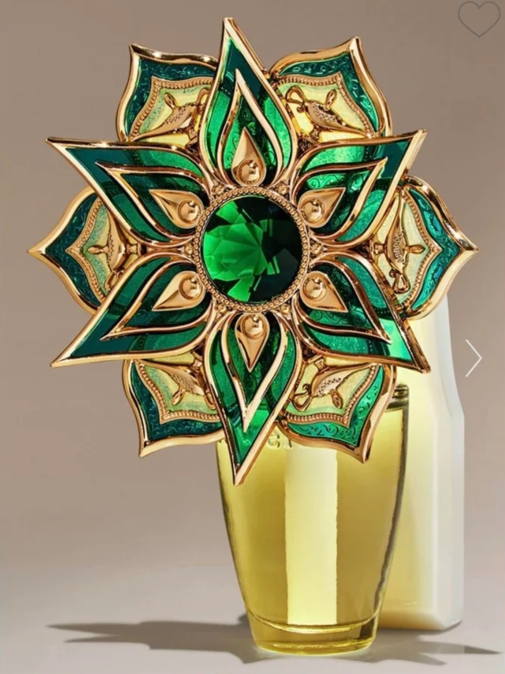 Bath & Body Works Jasmine Adjustable Wallflowers Scent Control Nightlight